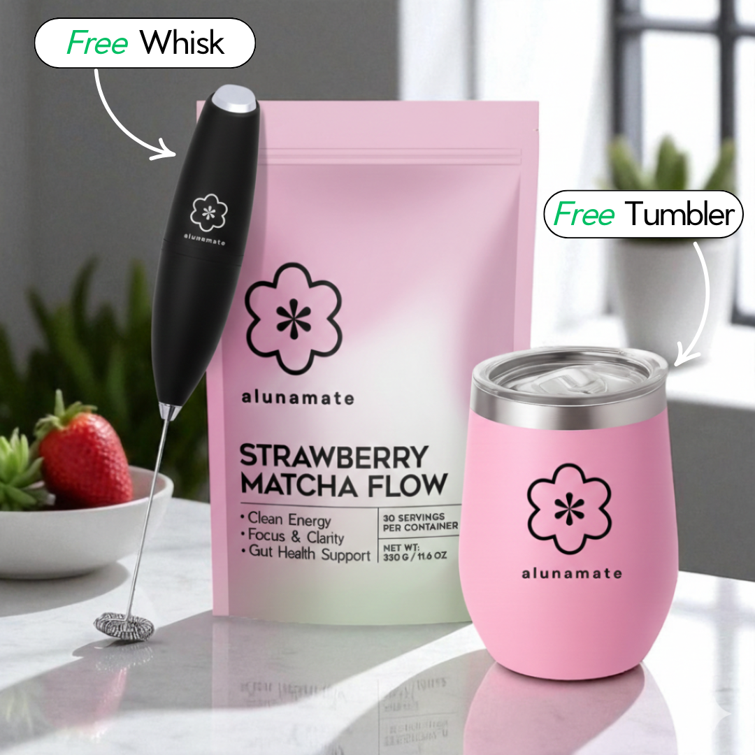 Strawberry Matcha Flow